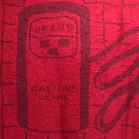 Vintage 80s Gasoline Jeans jacket medium - Picture 6 of 6